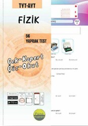 Pano Yayınevi TYT-AYT Fizik Yaprak Testleri Çek Kopart - Pano Yayınevi