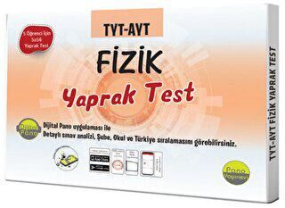 Pano Yayınevi TYT-AYT Fizik Yaprak Testleri Kutulu Dökme Test 5x56 Adet - 1