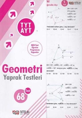 Nitelik Yayınları TYT AYT Geometri 68 Yaprak Test - 1