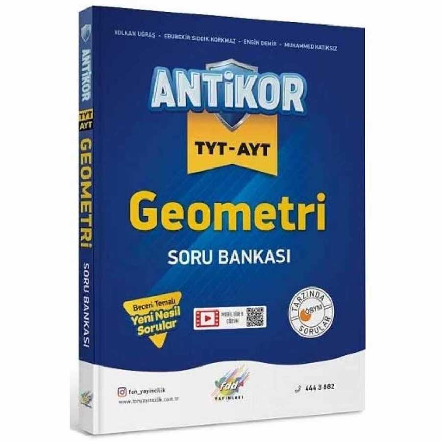 Antikor Yayınları TYT-AYT Geometri Soru Bankası