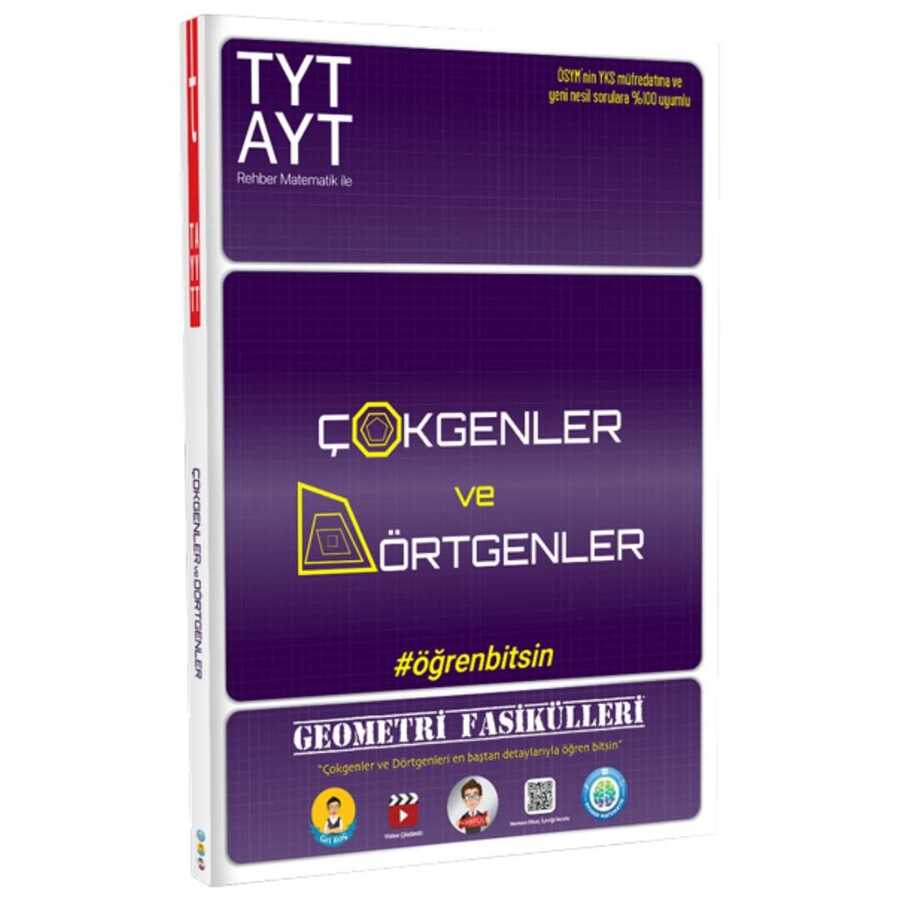 TYT AYT Geometri Fasikülleri-Çokgenler ve Dörtgenler Gri Koç Yayınları