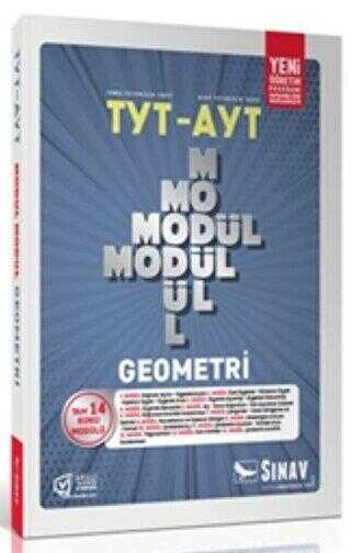 Sınav Yayınları TYT AYT Geometri Modül Modül Konu Anlatımlı