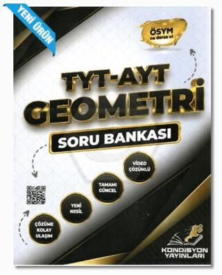 Kondisyon Yayınları TYT-AYT Geometri Soru Bankası - 1