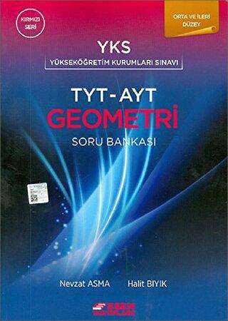 Esen Yayınları TYT AYT Geometri Soru Bankası Orta ve İleri Düzey Kırmızı Seri