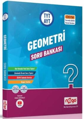 Nego Yayınları TYT AYT Geometri Soru Bankası - 1