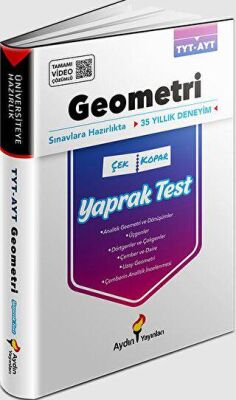 Aydın Yayınları TYT AYT Geometri Yaprak Testler - 1