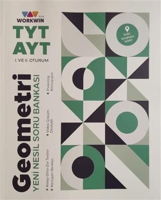 Workwin Plus TYT-AYT 1. ve 2. Oturum Geometri Yeni Nesil Soru Bankası - 1