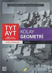 Fdd Yayınları TYT AYT Kolay Geometri Soru Bankası 2019 - 2