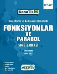 Okyanus Yayınları TYT - AYT KonuTik Fonksiyonlar Ve Parabol Soru Bankası - Okyanus Yayınları