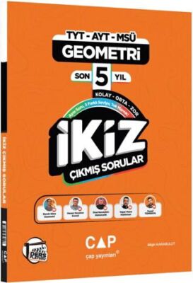 TYT AYT MSÜ Geometri Ders Platosu Son 5 Yıl İkiz Çıkmış Sorular - 1