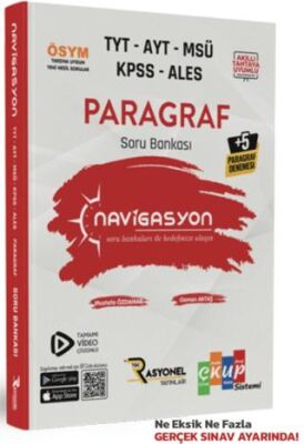 TYT AYT MSÜ KPSS ALES Navigasyon Paragraf Soru Bankası - 1