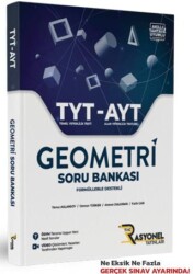 TYT-AYT Formüllerle Destekli Geometri Soru Bankası - Rasyonel Yayınları 
