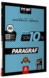 A Yayınları TYT AYT Paragraf Son 10 Yıl Soru ve Çözümleri - A Yayınları