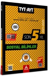TYT AYT Sosyal Bilimler Son 5 Yıl Çıkmış Sorular - A Yayınları