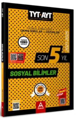 TYT AYT Sosyal Bilimler Son 5 Yıl Çıkmış Sorular - 1