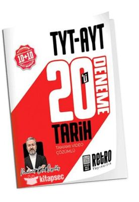 TYT - AYT Tarih 20`li Deneme - 1