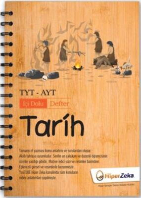 Hiper Zeka Yayınları TYT - AYT Tarih İçi Dolu Defter - 1