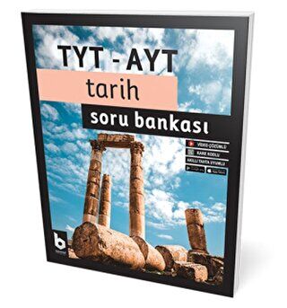 TYT AYT Tarih Soru Bankası kapağı
