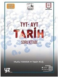 YZ YKS TYT AYT Tarih Soru Kitabı - YZ Yayınları