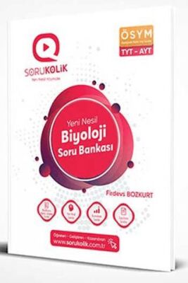 Sorukolik Yayınları TYT-AYT Yeni Nesil Biyoloji Soru Bankası - 1