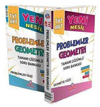 Kurul Yayıncılık TYT AYT Yeni Nesil Problemler ve Geometri Soru Bankası İki Ders Tek Kitap