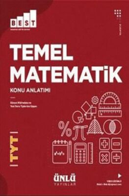 Ünlü Yayınları TYT Best Temel Matematik Konu Anlatımı - 1