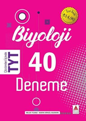 Delta Kültür Yayınevi TYT Biyoloji 40 Deneme - 1