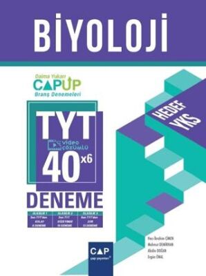 Çap Yayınları TYT Biyoloji 40 x 6 Up Deneme - 1