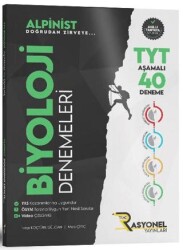 TYT Biyoloji Alpinist Aşamalı 40 Deneme - Rasyonel Yayınları 