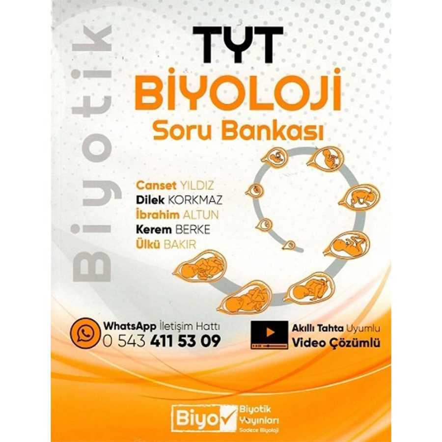 TYT Biyoloji Biyotik Soru Bankası Biyotik Yayınları