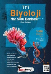 Kafa Dengi Yayınları TYT Biyoloji Nar Soru Bankası Orta ve İleri Düzey - Kafa Dengi Yayınları