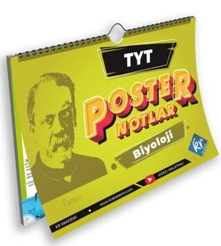 TYT Biyoloji Poster Notlar kapağı