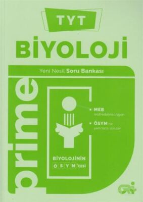 Gri Yayıncılık TYT Biyoloji Prime Yeni Nesil Soru Bankası - 1