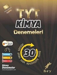 TYT Branş Denemeleri - Kimya 30`lu - Birey Eğitim Yayınları