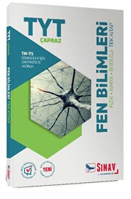 Sınav Yayınları TYT Çapraz TM TS Öğrencileri İçin Fen Bilimleri Tek Kitap - 1