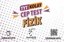 Karekök Yayıncılık TYT Cep Test Fizik Kolay - Karekök Yayıncılık