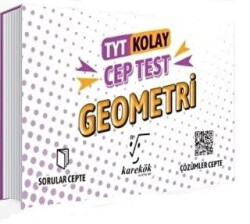 Karekök Yayıncılık TYT Cep Test Geometri Kolay - Karekök Yayıncılık