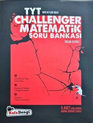 TYT Challenger Matematik Soru Bankası Tümü Video Çözümlü - 1