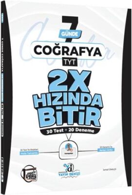 TYT Coğrafya 2X Hızında Bitir Deneme - 1