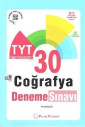 Palme YKS TYT Coğrafya 30 Deneme Sınavı - Palme Yayınları