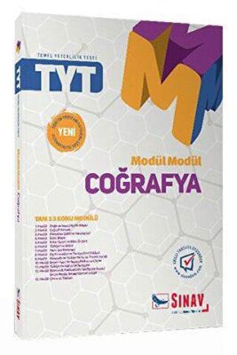 Sınav Yayınları TYT Coğrafya Modül Modül Konu Anlatımlı - 1