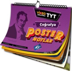 TYT Coğrafya Poster Notlar - KR Akademi Yayınları
