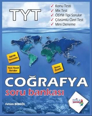 GamaTesla Yayınları TYT Coğrafya Soru Bankası - 1