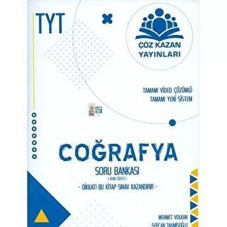 Çöz Kazan Yayınları TYT Coğrafya Soru Bankası Konu Özetli - 1