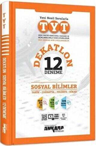 Ankara Yayıncılık TYT Dekatlon Sosyal Bilimler 12 Deneme Sınavı