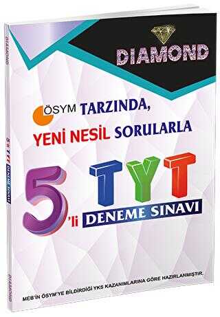 Gür Yayınları TYT Diamond 5`li Deneme Sınavı