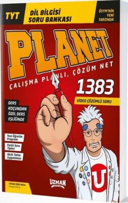 Uzman Yayınları TYT Dil Bilgisi Planet Soru Bankası - 1