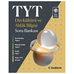 TYT Din Kültürü ve Ahlak Bilgisi Soru Bankası - Tudem Yayınları - Bayilik