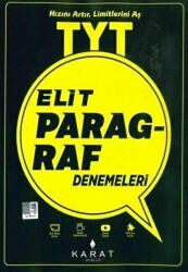 Karat Yayınları TYT Elit Paragraf Denemeleri - Karat Yayınları
