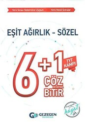 TYT Eşit Ağırlık - Sözel 6+1 Çöz Bir Haftada Bitir - Gezegen Yayıncılık